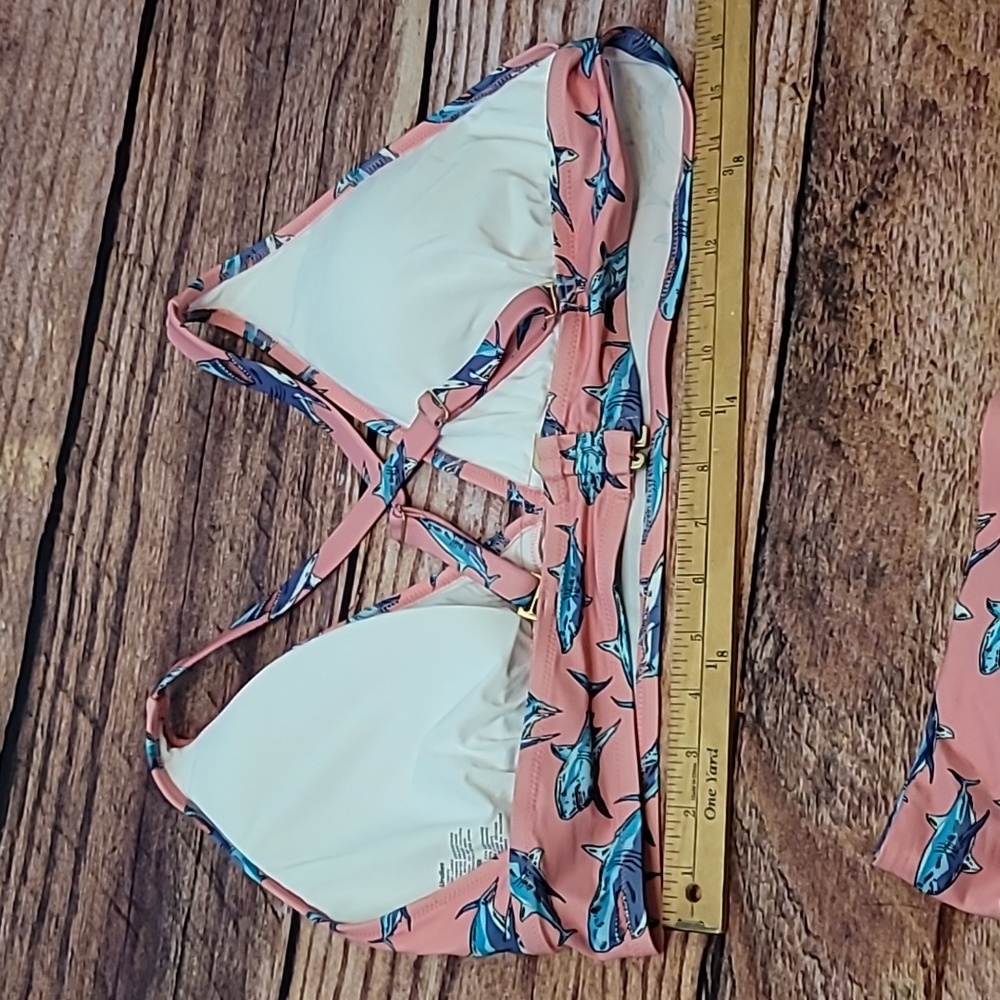 MeUndies Colorful Shark Print Bikini - Picture 7 of 13